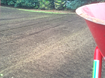 Click for a higher resolution image broadcast spreader seeding